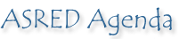 ASRED Agenda